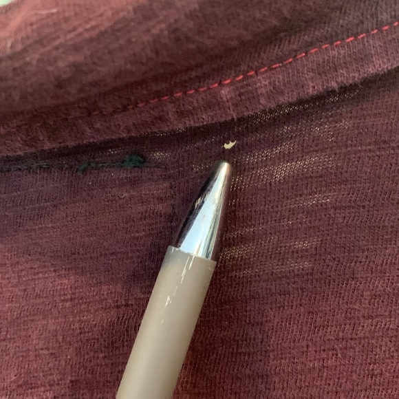 Guess Red Gradient Ombré Short Sleeve Polo Shirt Men’s XXL - Picture 6 of 7